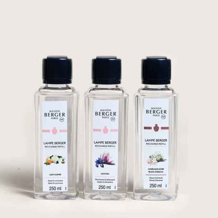 Maison Berger Triopack Eternity Lamp Berger Refills 250ml